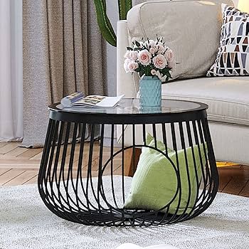 美品】アサヒ センターテーブル リビングテーブル ローテーブル コーヒーテーブル センターテーブル 丸 リビングテーブル ホワイト コーヒー